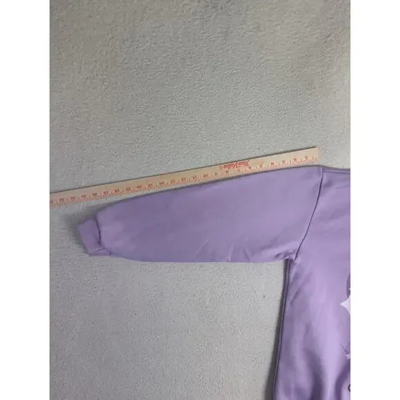 SpaceLine Hoodie Sweatshirt Mens Medium Drugs R Bad Retro Streetwear Pink - Picture 3 of 16